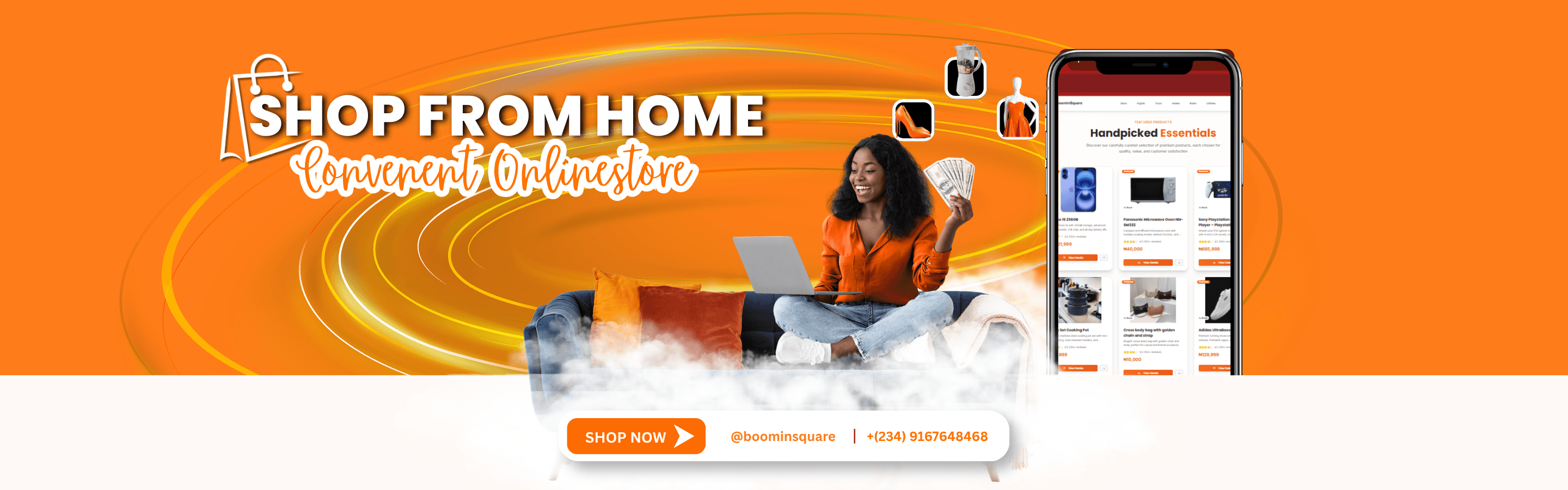 BoominSquare shop marketplace