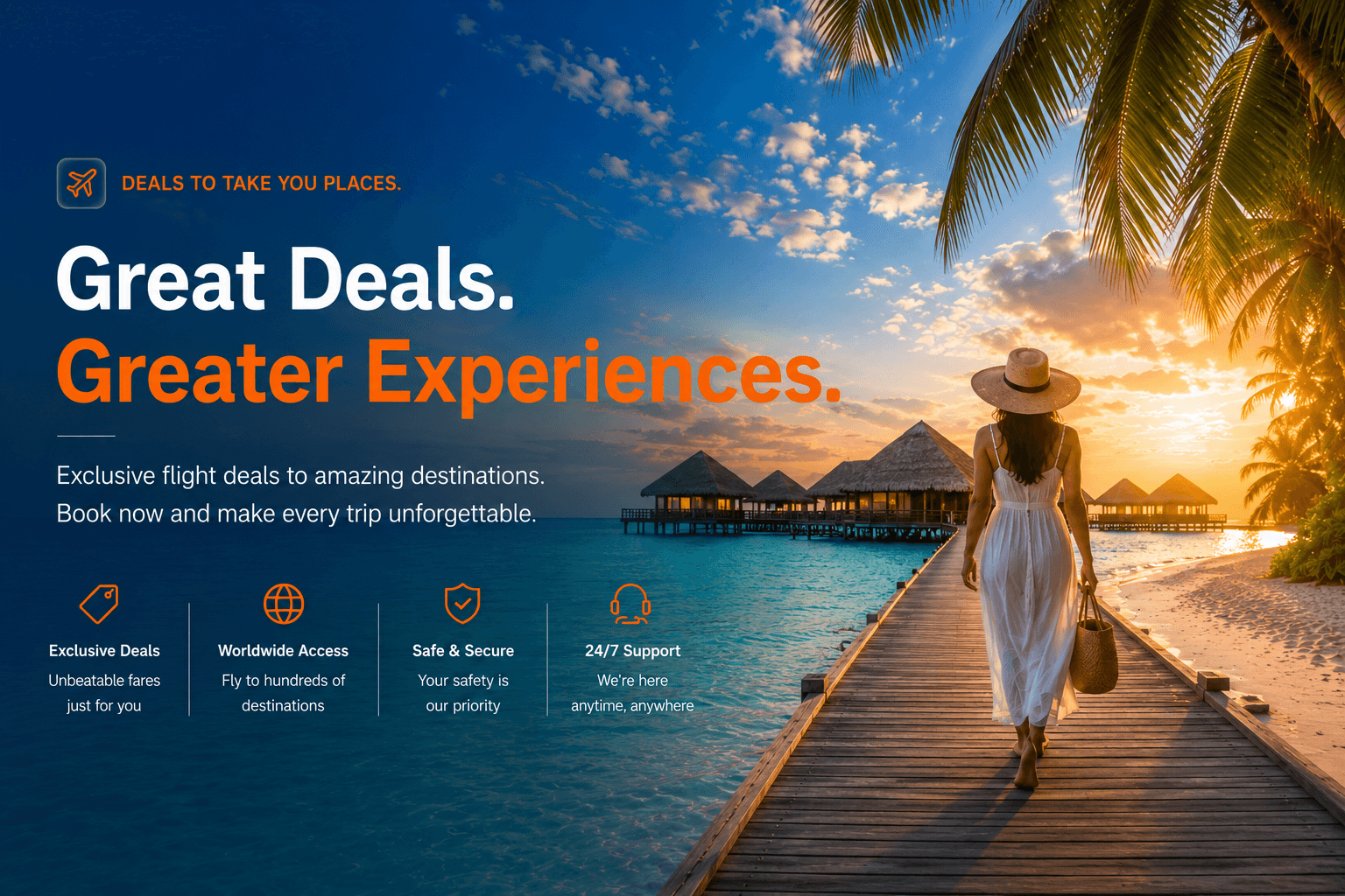 Book a one-way flight without return-date noise.