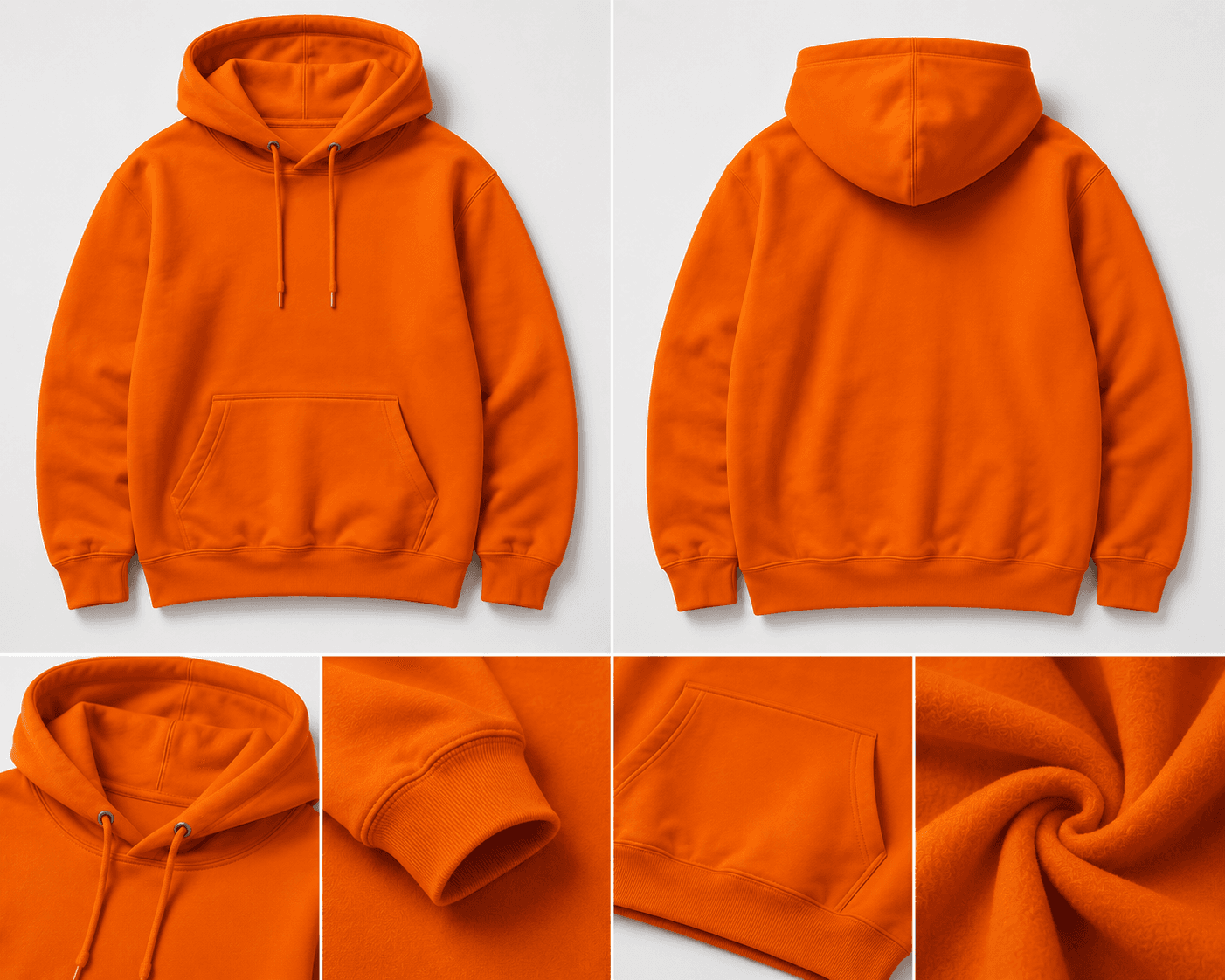 Premium Hoodie β Orange
